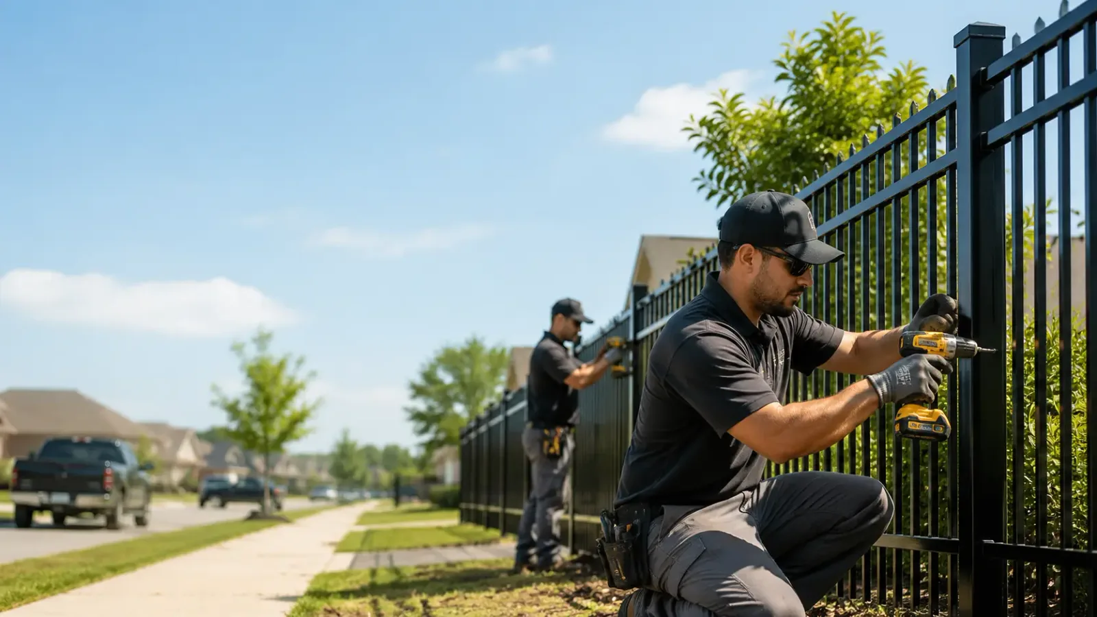Metal Fence Installation in Crawfordsville, AR